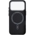 Чехол-накладка Carbon2 MagSafe для Apple iPhone 17 Pro (Чёрный)