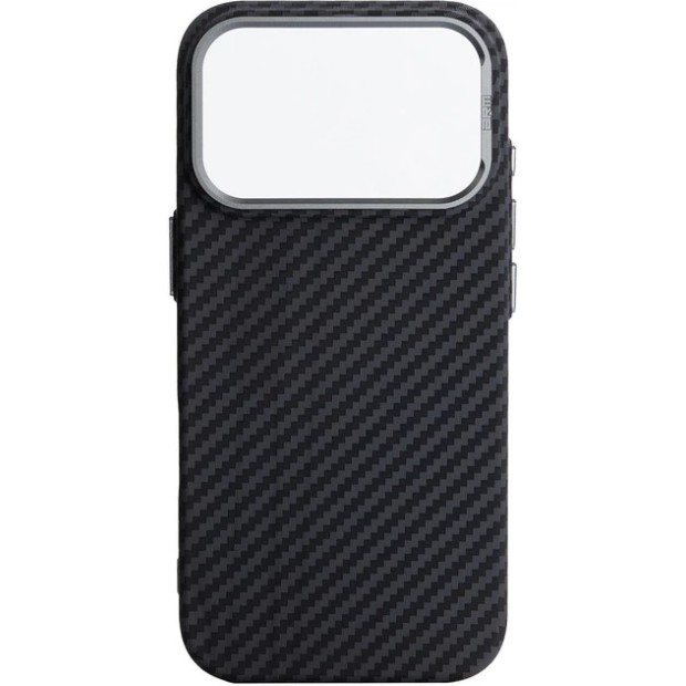 Чехол-накладка Carbon2 MagSafe для Apple iPhone 17 Pro (Чёрный)