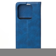 Чохол-книжка Leather Elegant для Xiaomi Redmi Note 14 5G (Синій)