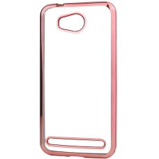 Силіконовий чохол UMKU Line для Huawei Y3-2 (Рожевий)