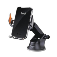 Автодержатель Budi Wireless Car Charger Phone Holder 15W (Чёрный) CM550B U