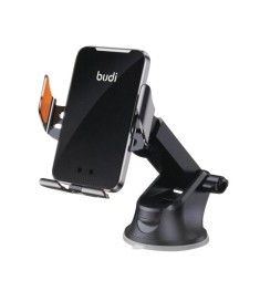 Автотримач Budi Wireless Car Charger Phone Holder 15W (Чорний) CM550B U