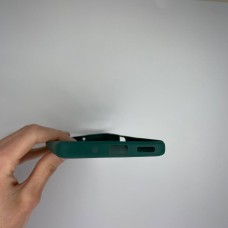 Силіконовий чохол iNavi Color для Xiaomi Poco M5 (Темно-зелений)