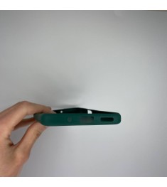 Силіконовий чохол iNavi Color для Xiaomi Poco M5 (Темно-зелений)