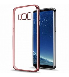 Силикон UMKU Line Samsung Galaxy S8 Plus (розовый)