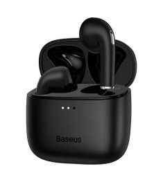 Бездротові навушники-гарнітура вкладиші Baseus Bowie E8 (Чорні) NGE8-01