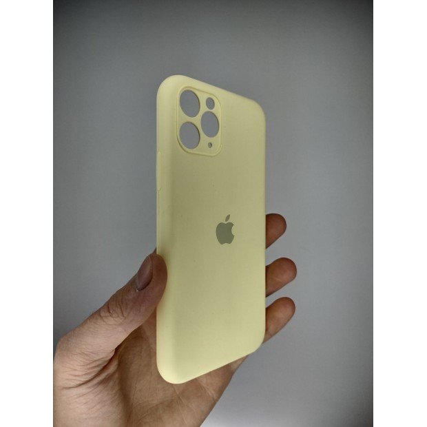 Силіконовий чохол Original RoundCam для Apple iPhone 11 Pro (51) Mellow Yellow.