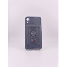 Чохол-кейс Ring Serge Armor для Apple iPhone XR (ShutCam) (Чорний)