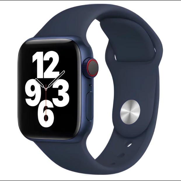 Ремешок Apple Watch Silicone 38 / 40 / 41mm (32) Deep Navy
