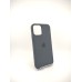 Чохол Silicone Case with MagSafe для Apple iPhone 12  /  12 Pro (чорний)