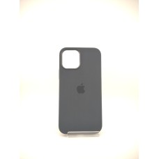 Чохол Silicone Case with MagSafe для Apple iPhone 12  /  12 Pro (чорний)