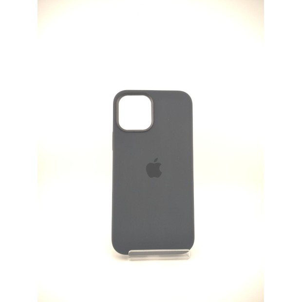 Чохол Silicone Case with MagSafe для Apple iPhone 12  /  12 Pro (чорний)