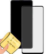 Захисне скло 5D Matte Ceramic Samsung Galaxy A71  /  A72  /  M62  /  A73  /  M52 Чорне