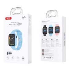 Дитячий смарт-годинник XO H140 4G GPS (Блакитний)