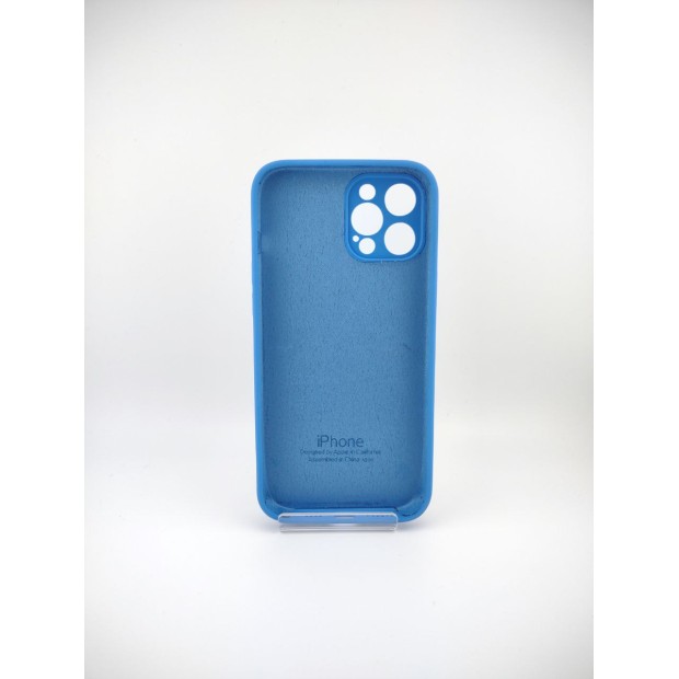 Силіконовий Чохол Original RoundCam для Apple iPhone 12 Pro Max (12) Королівський Синій