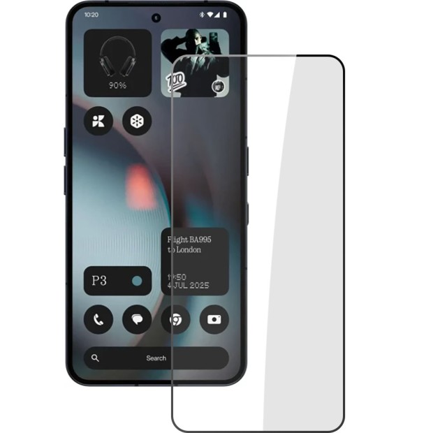 Захисне скло 5D Standard для Nothing Phone 3 Чорне.