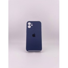 Силикон Original RoundCam Case Apple iPhone 12 Mini (09) Midnight Blue