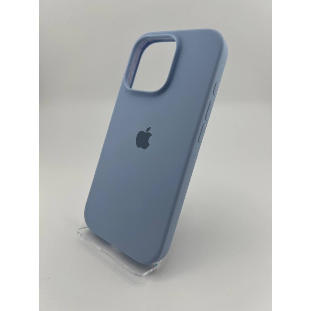 Силикон Original Round Case Apple iPhone 16 Pro (15) Lilac