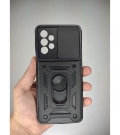 Броньований чохол Ring Serge Armor Case Samsung Galaxy A23 (ShutCam) (Чорний)