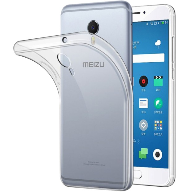 Силикон WS Meizu M5c (прозрачный)