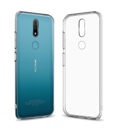 Силіконовий чохол WS для Nokia 2.4 (Прозорий)