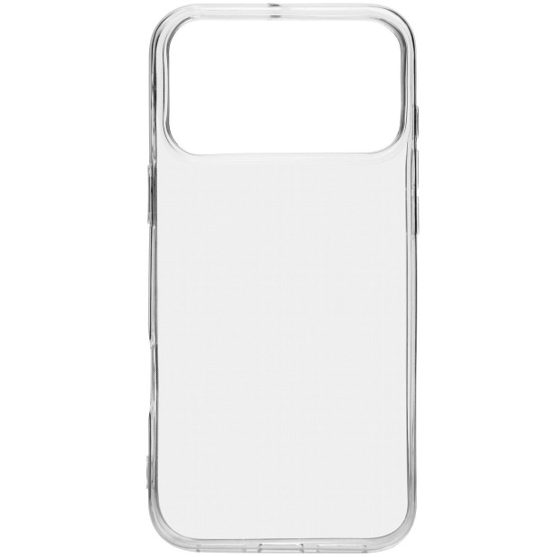 Силіконовий чохол Space Case для Apple iPhone 17 Pro Max (Прозорий)