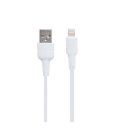 USB-кабель Borofone Silicone BX30 (Lightning) (Белый)