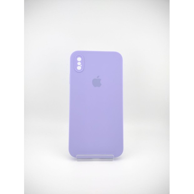 Силіконовий чохол Original Square RoundCam для Apple iPhone XS Max (43) Glycine