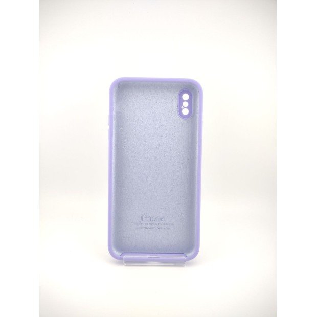 Силикон Original Square RoundCam Case Apple iPhone XS Max (43) Glycine