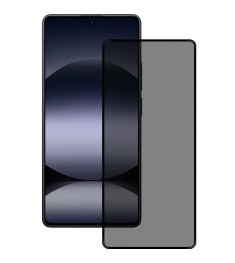 Захисне скло 5D Privacy HD для Xiaomi Redmi Note 14S, Чорний