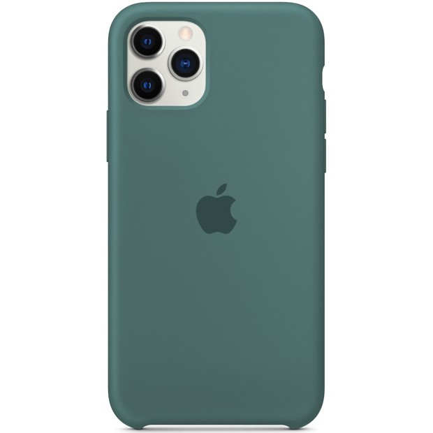 Силикон Original Case Apple iPhone 11 Pro (55) Blackish Green