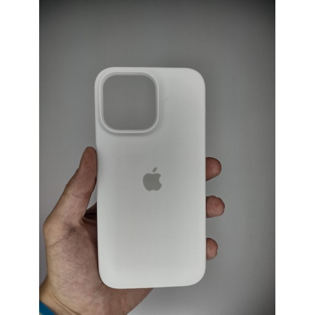 Силікон Original Round Case Apple iPhone 14 Pro Max (06) White