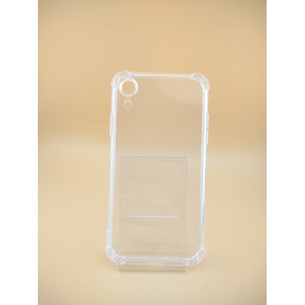 Силикон 6D Apple iPhone XR (ShutCam) (Прозрачный)