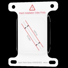 Захисне скло Achilles для Apple Watch 4  /  5  /  6  /  SE  /  SE2 44mm (Чорне)