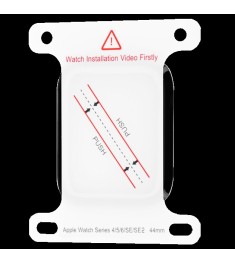 Захисне скло Achilles для Apple Watch 4 / 5 / 6 / SE / SE2 44mm (Чорне) Захисне скло Achilles для Apple Watch 4 / 5 / 6 / SE / SE2 44mm (Чорне)