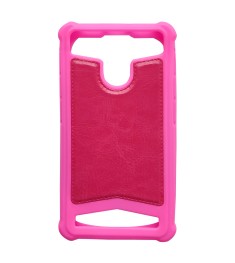 Накладка Leather Universal 5.2-5.5 (Розовый)