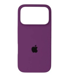 Силикон Original Round Case Apple iPhone 17 Pro Max (01) Bilberry
