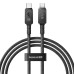 USB-кабель Baseus Unbreakable 100W (2m) (Type-C на Type-C) (Чорний) P10355800111-01