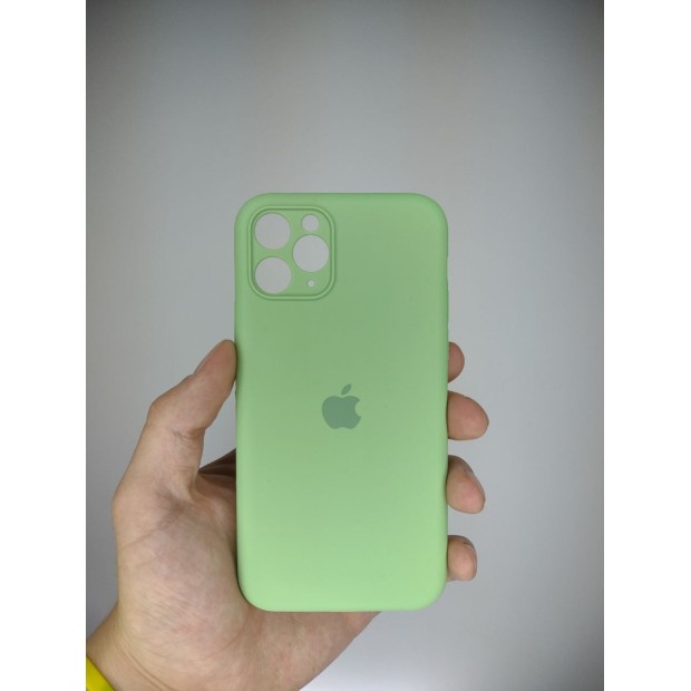 Силіконовий чохол Original RoundCam для Apple iPhone 11 Pro (10) м'ятний