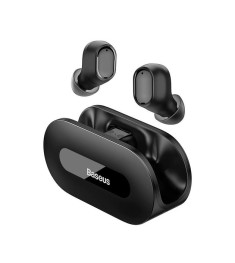 Бездротові навушники-гарнітура вакуумні Baseus Bowie EZ10 (Чорні) A00054300116-Z..