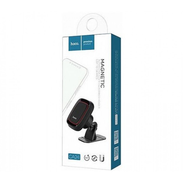 Автодержатель Hoco CA24 Magnetic (Чёрный)