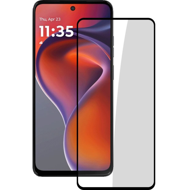Захисне скло 5D Standard для Motorola G15 Power Чорне