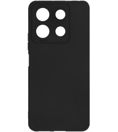 Силіконовий чохол Original Premium для Xiaomi Redmi Note 13 4G (ShutCam) (Чорний..
