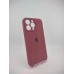 Силикон Original RoundCam Case Apple iPhone 14 Pro Max (57) Marsala