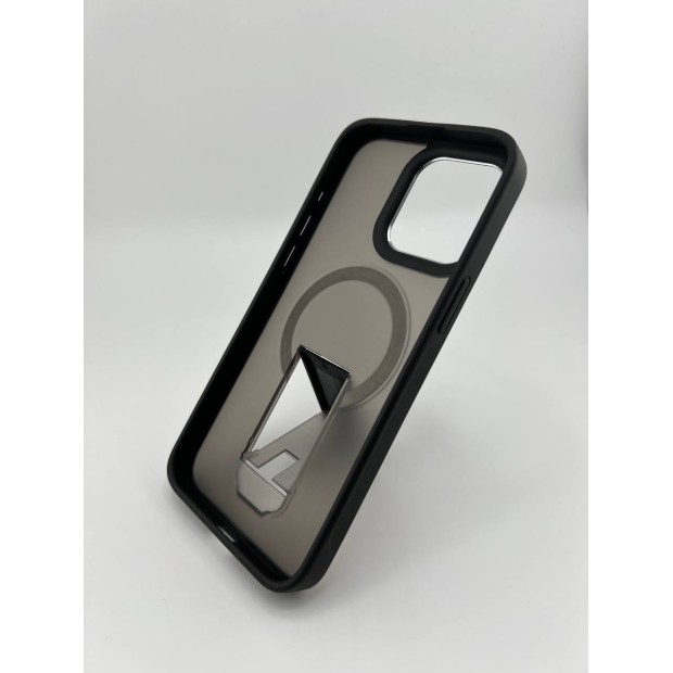 Чохол Totu Kickstand Case MagSafe для Apple iPhone 15 Pro Max (Чорний)
