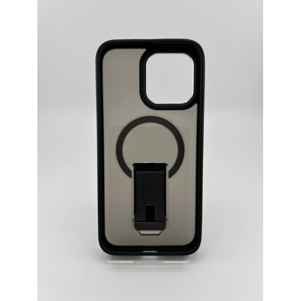 Чохол Totu Kickstand Case MagSafe для Apple iPhone 15 Pro Max (Чорний)