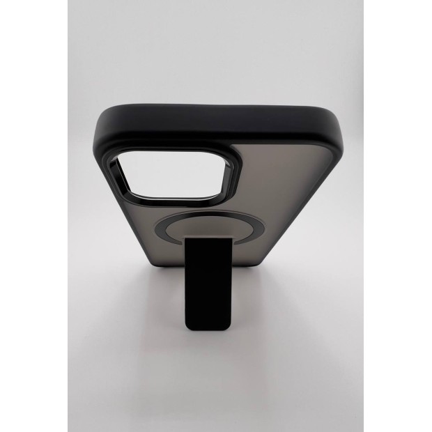 Чохол Totu Kickstand Case MagSafe для Apple iPhone 15 Pro Max (Чорний) Чохол Totu Kickstand Case MagSafe для Apple iPhone 15 Pro Max (Чорний)