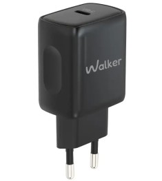 Адаптер СЗУ Walker WH-64 25W (Type-C) (Чорний)