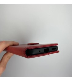 Leather Book Gallant Case for Xiaomi Poco M5 (Red)