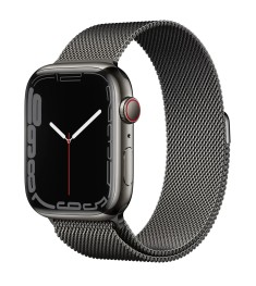 Смарт-часы Apple Watch Series 7 45mm (Graphite) (Graphite Milanese Loop) (Grade .. Смарт-часы Apple Watch Series 7 45mm (Graphite) (Graphite Milanese Loop) (Grade ..